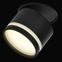 Встраиваемый поворотный светильник IEK Lighting 4033 под лампу gx53 черный LT-UVB0-4033-GX53-1-K02