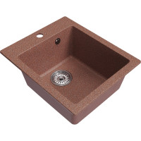 Мойка MIXLINE ml-gm14 терракотовая (307), 420x500x190 мм new 551901