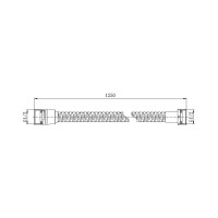 Шланг для душа Aquatek aq2100cr 00000129634