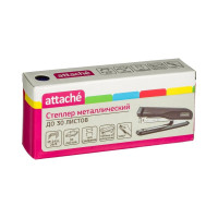 Степлер Attache msbl2430 №24/6-26/6, до 30 листов, металл, синий 1271892