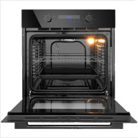 Газовый духовой шкаф с электрическим грилем MAUNFELD MOGM703B2
