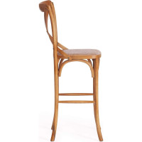 Стул Tetchair Cross bar (mod.ce6002) дерево вяз, 49.5x52.5x117, груша (№3) 12820