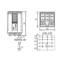 Реле промежуточное C5-A30FX/DC24V ComatReleco PN92399