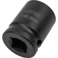 Головка ударная 6-гранная 20 мм, 1/2"DR Partner  PA-44520(13045)