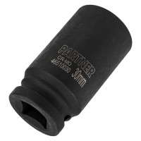 Головка ударная глубокая 6-гранная 30 мм, 3/4"DR Partner PA-46510030(13024)