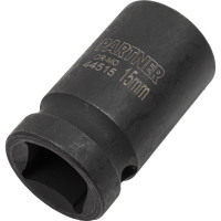 Головка ударная 6-гранная 15 мм, 1/2"DR Partner PA-44515(13040)