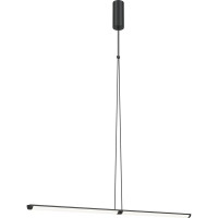 Подвесной светильник MAYTONI supersymmetry led 18w алюминий и пластик черный P096PL-L11BK1