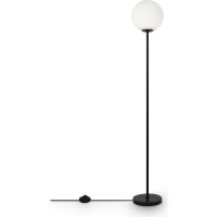 Напольный светильник (торшер) MAYTONI ring 1хe27x60w металл черный MOD013FL-01B