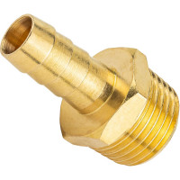 Штуцер пневматический наружная резьба 1/2" - елочка 10 мм Forsage F-MH08/06(58733)