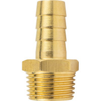 Штуцер пневматический наружная резьба 1/2" - елочка 12 мм Forsage F-MH08/08(58734)