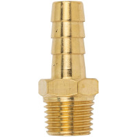 Штуцер пневматический наружная резьба 1/4" - елочка 8 мм Forsage F-MH04/05(58724)