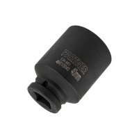 Головка ударная глубокая 6-гранная 40 мм, 3/4"DR Partner PA-46510040(13031)