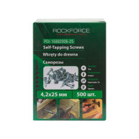 Саморезы Rockforce 4.2x25 мм (500 шт) RF-PEX-16882906-25(58924)