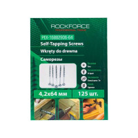 Саморезы Rockforce 4.2x64 мм (125 шт) RF-PEX-16882906-64(58928)