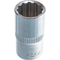 Головка торцевая 12-гранная (10 мм; L=25 мм; 1/4DR) ROCKFORCE RF-52910(3131)