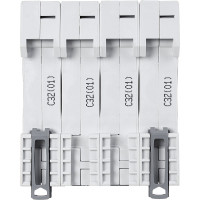 Автоматический выключатель Legrand Rx3 4,5ka 32а 4п C 419744