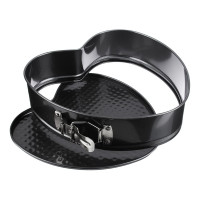 Набор разъемных форм для выпечки VETTA 3 шт. с а/п покрытием, углеродистая сталь, квадратная/круглая/сердце 846-204