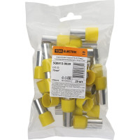 Наконечник-гильза TDM ELECTRIC е70-20 70мм2 с изолированным фланцем (25шт) SQ0512-0029