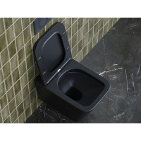 Подвесной унитаз Ceramicanova Metric Rimless CN3007MB