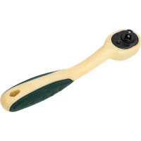 Трещотка реверсивная в пластиковом корпусе Rockforce 1/4" (72зуб.) RF-802227(51674)
