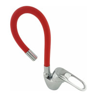 Смеситель для кухни D-Lin с гибким силиконовым изливом, красный D150628-4C