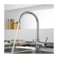 Смеситель для кухни D-Lin с подключением фильтра питьевой воды, хром D159315