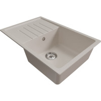 Мойка MIXLINE ml-gm19 с крылом, белая (331), 495x750x200мм new 551986