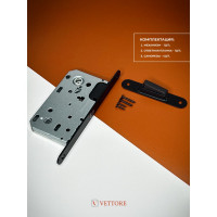 Межкомнатный механизм под фиксатор VETTORE vеttore wc 530 b-s magnet mbp чёрный матовый 20401
