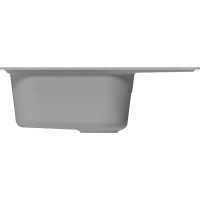 Мойкa MIXLINE ML-GM18 с крылом, серая 310, 640x490x190 мм newх 551972