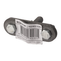 Фасадный держатель для прута Ø6-10 мм TDM ELECTRIC болтовое соединение М8x20, термодиффузия SQ2402-3267