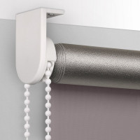 Рулонная штора PRAKTO BLACKOUT SILVER 95x160 см, серый 9403219744