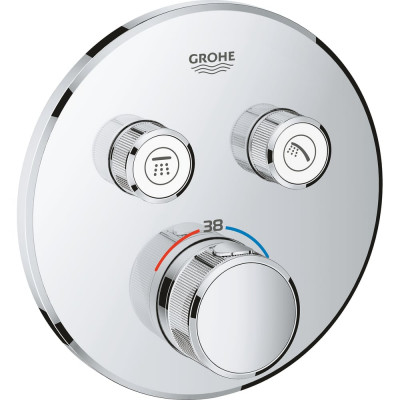 Смеситель для ванны и душа Grohe Grohtherm SmartControl 29119000