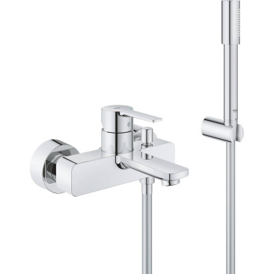 Однорычажный смеситель для ванны Grohe Lineare New 33850001