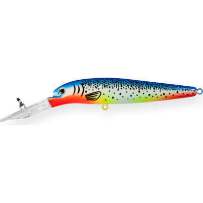 Strike Pro S.P. Walleye Minnow 90 цвет: A141 Hot Blue Herring JL-022F#A141