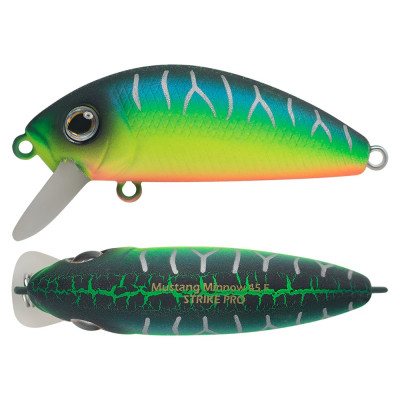 Воблер Strike Pro Mustang Minnow 45 MG-002F#A223S-RP