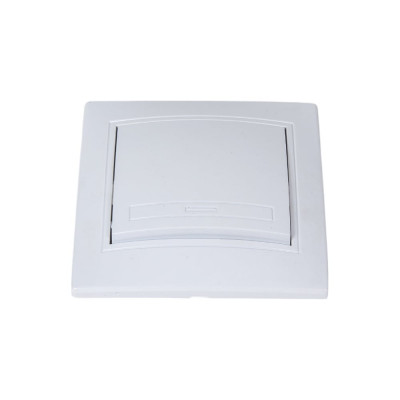 Intro Кнопка Plano 110901 включения 10А250В, IP20, СУ, Plano, белый Б0053830