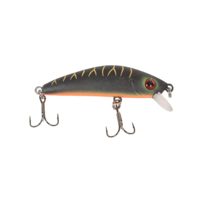 Strike Pro Mustang Minnow 60 цвет: A208S Black Mat Tiger MG-002A#A208S