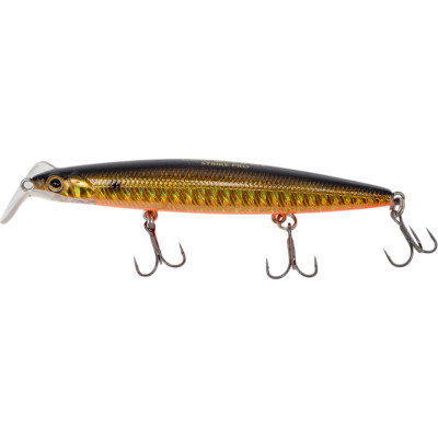 Strike Pro Scooter Minnow 90F цвет: 613-713 Black Back Smoked OB EG-186AF#613-713