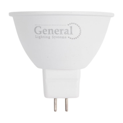 General Lighting Systems Лампа светодиодная GU5.3 10Вт 230В 530Лм 4500К Нейтральный белый свет Софит GLDEN-MR16DIF10-230-GU5.3-4500 661590