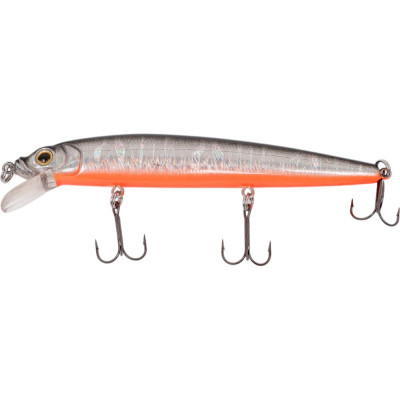 Воблер Strike Pro Alpha Minnow 115 цвет: A70-613-SBO Double Silver/Smoked EG-033F#A70-613-SBO