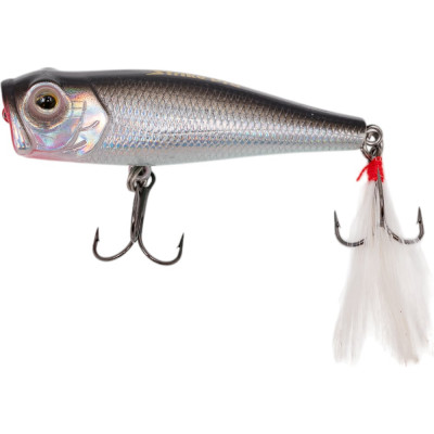 Воблер Strike Pro Bubble Pop 65 цвет: A010-EP Black Back Silver EG-046#A010-EP