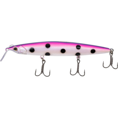 Воблер Strike Pro Scooter Minnow 110F цвет: C457F Purple Milk UV EG-186F#C457F