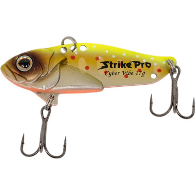 Блесна Strike Pro Cyber Vibe 55 цвет: A190ES Mat Motley Trout JG-005D#A190ES