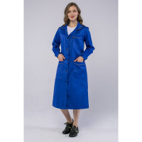 Женский халат Факел ИТР васильковый, р. 56-58, рост 170-176 см 50686000.024