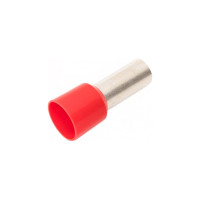 Конечная изолированная гильза HAUPA 35/18 цвет красный упаковка 50 шт. 270838