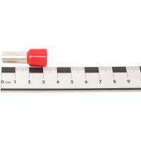 Конечная изолированная гильза HAUPA 35/18 цвет красный упаковка 50 шт. 270838