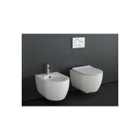 Подвесной безободковый унитаз Scarabeo MOON 5520/CL