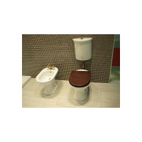 Унитаз для бачка HATRIA DOLCEVITA выпуск в пол, в комплекте с крепежами YXXN01