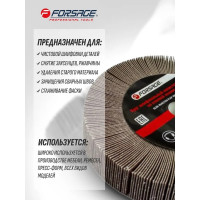 Круг лепестковый зачистной Forsage, 125x25x16мм 49633 F-FD2150F F-FD2150F(49633)