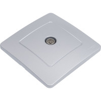 TV розетка Systeme Electric Blanca внутр Алюминий SE BLNTS000013